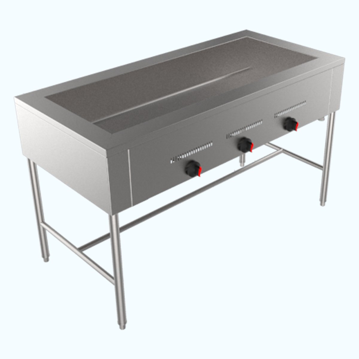 Mueble Baño de María de Acero Inoxidable Opción 02