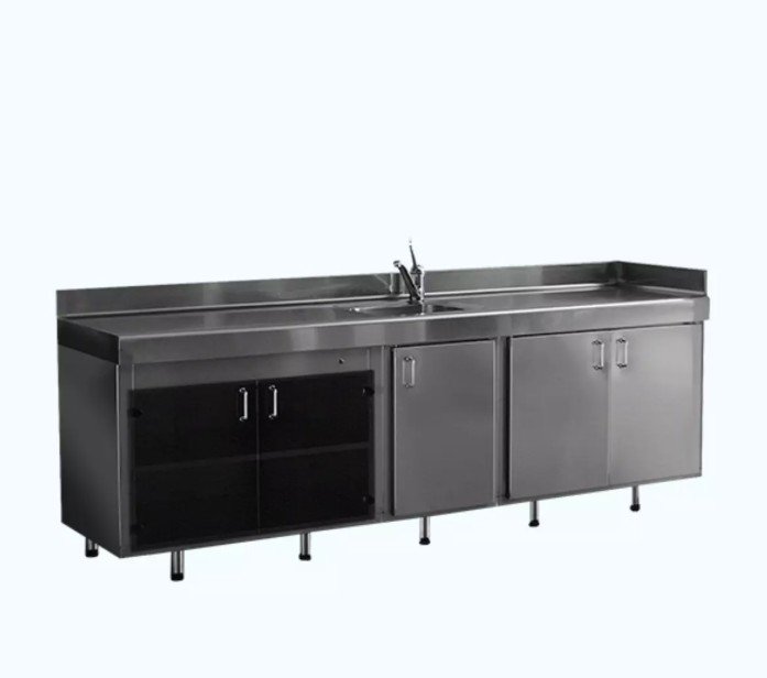 Mueble médico acero inoxidable
